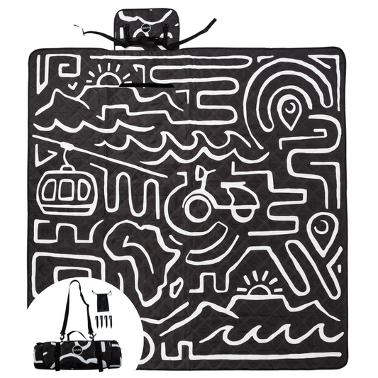Urban Doodle - Eco Picnic Blanket