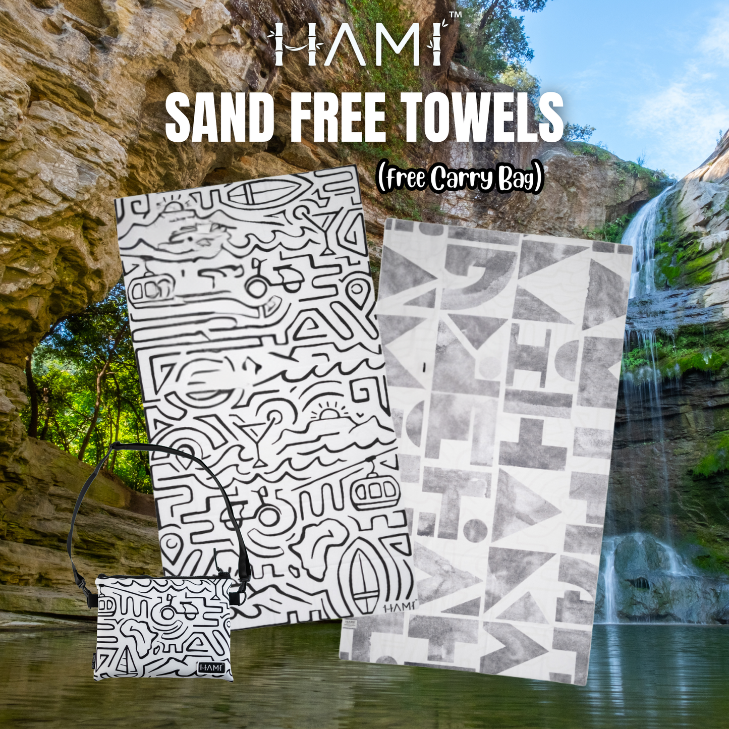 Dip & Daze Bundle (2 Towels) + FREE Picnic/Beach Blanket 🎁