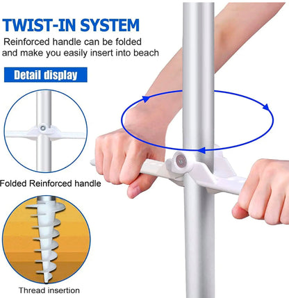 HAMI Beach Umbrella (black)