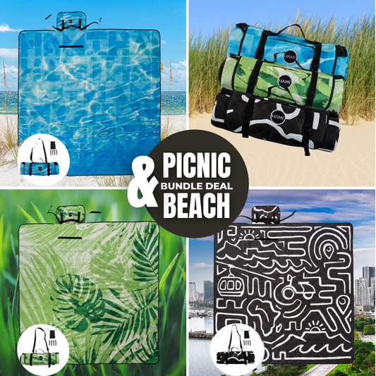 Picnic & Beach Blanket Bundle (Buy 1 Blanket + Get 50% OFF another)