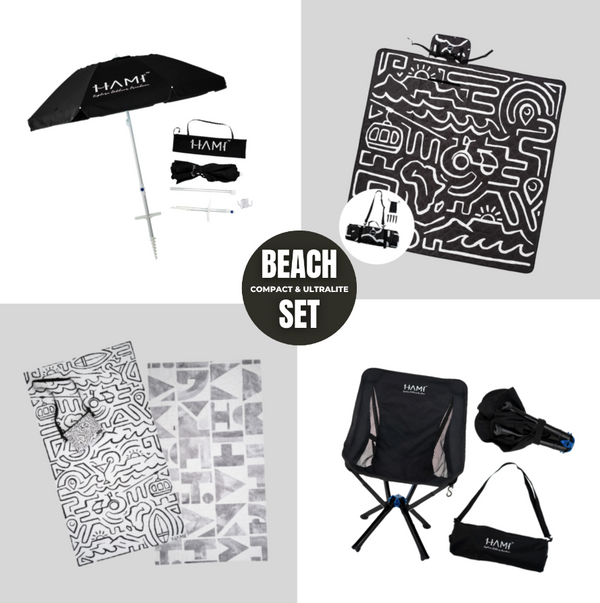 HAMI Beach Set (black)